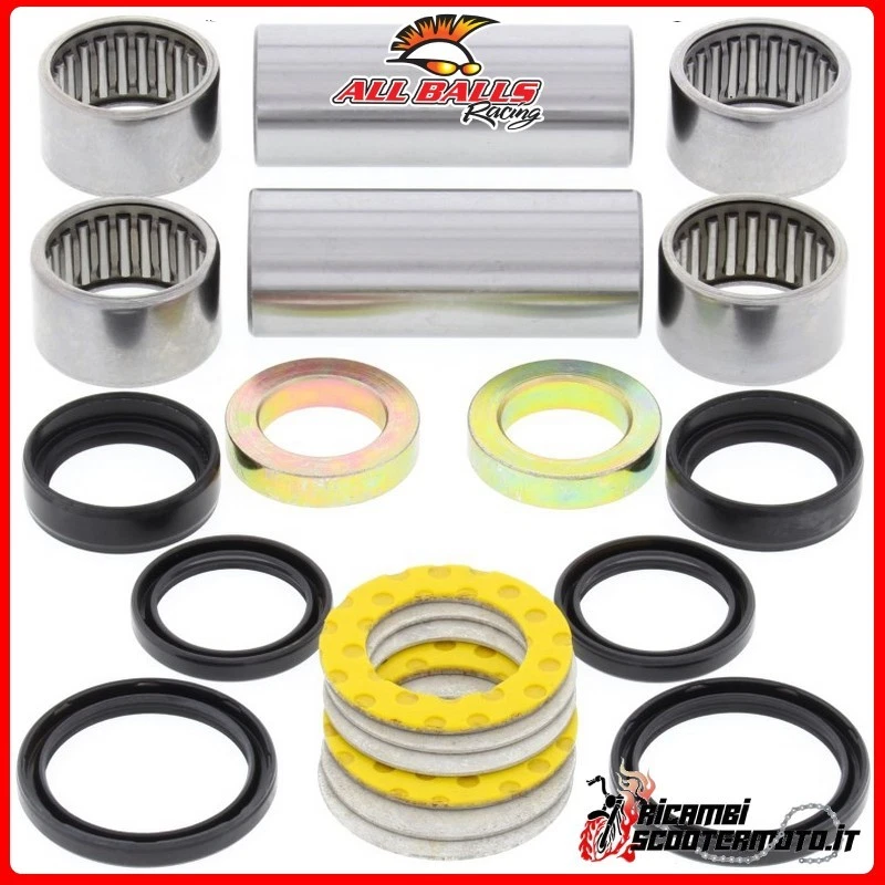 KIT CUSCINETTI PERNO FORCELLONE ALL BALLS YAMAHA YZ 250 F 2002-2005 28-1072#8 Foto 1 de 1
