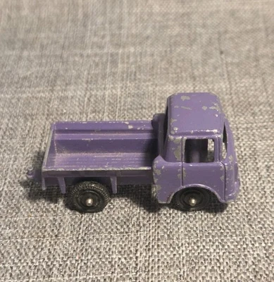 🚙 复古 Tootsie 玩具压铸“Jeep Truck”紫色(美国制造)带挂接 — 第 1/4 张图片