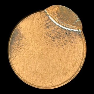 Off Center Struck Error Cent Lincoln Penny Genuine Mint Error Strike - Image 1 of 2