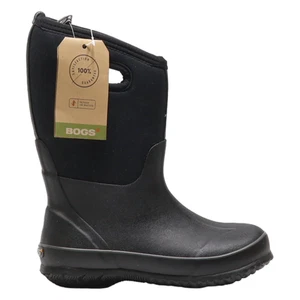 BOGS Wellie Boots Black Synthetic Womens UK 4 - Imagen 1 de 6