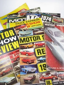 SELECTION of MOTOR SHOW REVIEWS Daily Express daily Mail 1960s/70s Please Choose - Bild 1 von 7
