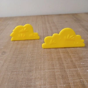 Big Idea Veggie Tales Nativity Scene Replacement 2004 Bushes Blue Box - Picture 1 of 4