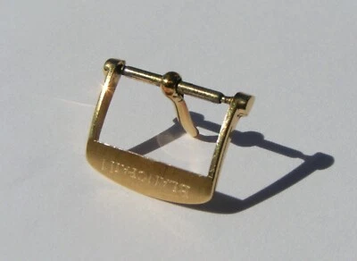 FIVELA DE PINO PULSEIRA DE COURO BLANCPAIN 16MM 750 OURO AMARELO 18K I085 - Imagem 1 de 4