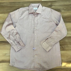 Eton Shirt Mens 18 Contemporary Fit EUR 46 Button Up Signature Twill - Picture 1 of 8