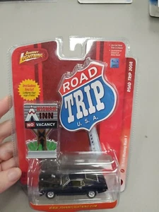 Johnny Lightning 1970 Ford Mustang Mach 1 Road Trip Detailed Car +Diorama RRs - Picture 1 of 6