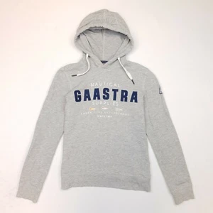 GAASTRA Womens  Hoodie Sweatshirt Pullover SMALL Grey Cotton - Picture 1 of 8