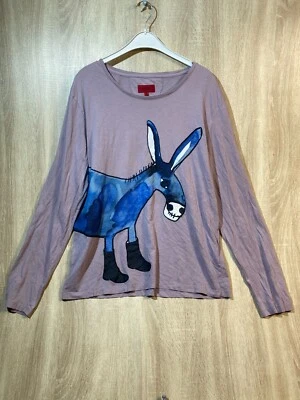 Camiseta de manga larga gráfica Hugo Boss para hombre talla M - Imagen 1 de 4