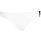 River Island Side Zip Detail White Bikini Bottom K-58