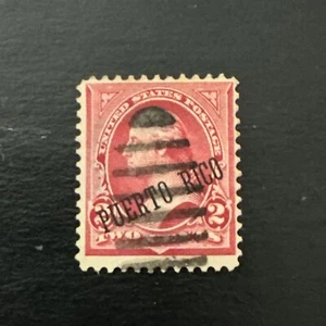 US Possession Puerto Rico Briefmarke Scott #216…2 Cent Ausgaben von 1899 gebraucht Ng - Bild 1 von 2