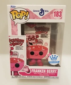Nuovo con scatola Funko PoP! Funko Esclusiva Statuetta Franken Berry con protezione - Foto 1 di 6