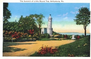 Gipfel des kleinen runden Gipfels Gettysburg PA um 1915 Postkarte J165 - Bild 1 von 2