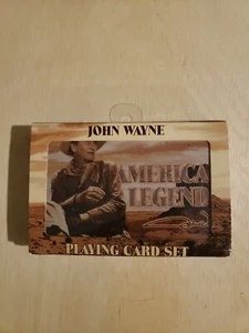 John Wayne Collectible Playing Cards, 2 Sets Sealed, in Keepsake Tin 2005 - Bild 1 von 1