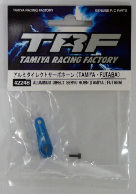 Tamiya 42248 TRF Aluminum Direct Servo Horn (Tamiya/Futaba) RC Car Buggy Parts - Image 1 of 2
