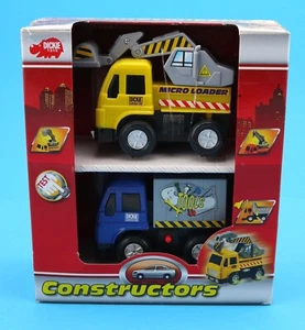 Dickie Constructors 2 Baufahrzeuge Sound - Picture 1 of 3