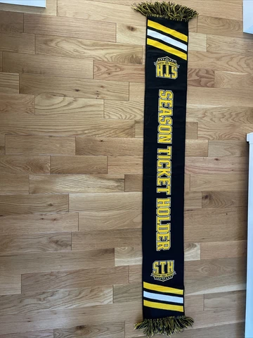NHL BOSTON BRUINS Season Ticket Holder Scarf - New! Cover