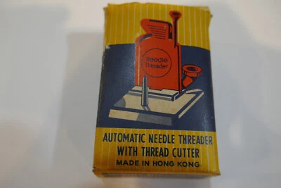 Vintage Automatic Needle Threader with Thread Cutter Made In Hong Kong  - Image 1 of 3