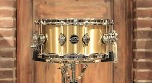 DW Performance Series 6.5X14 Brass Snare Drum - New! - Picture 1 of 6