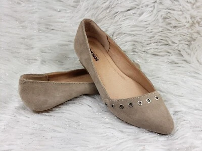 SONOMA бежевый серо-коричневый поскользнуться на повседневные туфли платье работы церкви размер 6 - Изображение 1 из 4