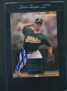 1996 Donruss #231 Ariel Prieto Athletics Signed Auto *D1445 - Picture 1 of 1