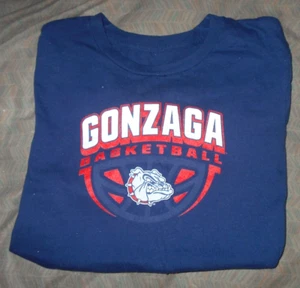 Gonzaga Bulldogs Basketball Boys Medium Shirt - Picture 1 of 1