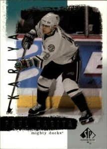 B3676- 2000-01 SP Authentic Hockey Card #s 1-165 -You Pick- 15+ FREE US SHIP - Picture 1 of 181