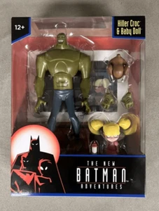 NIB McFarlane DC Direct The New Batman Adventures Killer Croc & Baby Doll Action - Picture 1 of 3