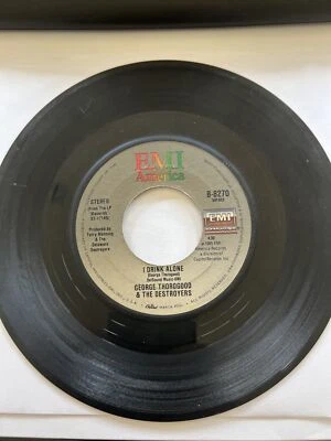45 rpm vinyl, George Thorogood, i drink alone - Image 1 of 2