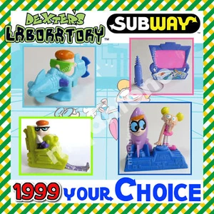 Subway 1999 DEXTER'S LABORATORY Dee GENIUS BOY Rocket Lab IHR Spielzeug WAHL - Bild 1 von 11