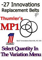 FREE Lake Superior Agate! Replacement Belts Thumler's Tumbler AR 1,2,6,12 3