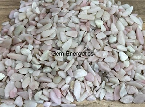 Piedra astillada de ópalo rosa ópalo rosa cristal piedra preciosa ópalo rosa mini chakra piedra chi. - Imagen 1 de 2