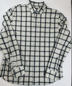 Armani Exchange Mens Multicolor Plaid Long Sleeve Button Up Shirt Size Large - Picture 1 of 9