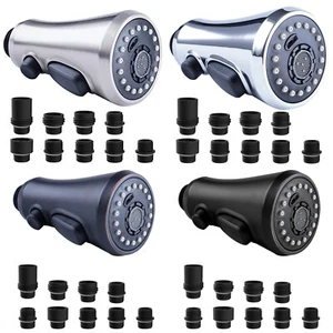 Kitchen Faucet Spray Head 3-Mode Pull Down Out Nozzle Sprayer Replacement Parts - Picture 1 of 29