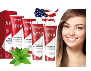 4pcs Sp 10 Pasta Dental Whitening Sp10 Probiotic Toothpaste 100g 3.5 oz - Picture 1 of 8