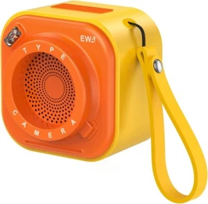 EWA Mini głośnik Bezprzewodowy Bluetooth ze smyczą Bezprzewodowy laptop Pomarańczowy - Zdjęcie 1 z 7
