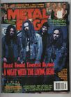 Metal Edge Mag A Night With The Living Dead juillet 2002 033022RNON
