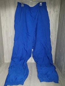 Vintage 90s Reebok Rare Nylon Sweatpants 1990s Vintage Logo #18 - Picture 1 of 5