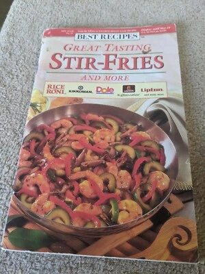 BEST RECIPES GREAT TASTING STIR-FRIES AND MORE COOKBOOK 1996 FREE USA SHIP - Image 1 of 3