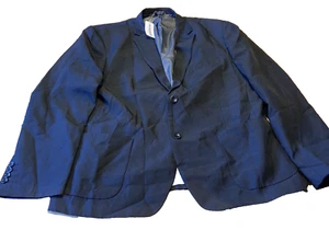 Coofandy mens blazer XXL Sports Coat Suit Jacket Black formal wear - Picture 1 of 5