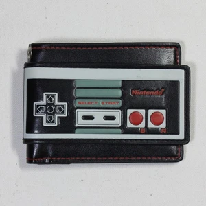 Nintendo Entertainment System NES Black Bifold Wallet (2013) VG Condition - Picture 1 of 8