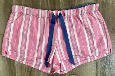 Womens Juniors Xhilaration Lightweight Thin Striped Sleep Lounge Shorts sz M - Image 1 of 2