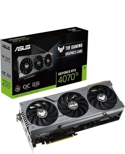 ASUS TUF Gaming GeForce RTX 4070 Ti OC 12GB GDDR6X Scheda Grafica - Foto 1 di 1