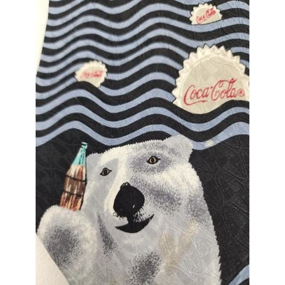 Corbata azul oso Coca Cola para hombre Foto 1 de 3