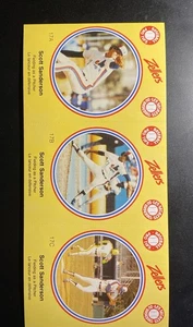 Juego de paneles Zellers 1982-Break Scott Sanderson 3 tarjetas adjuntas-Montreal Expos ⭐️ - Imagen 1 de 6