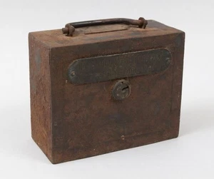 Antique early 1900s Advertising Metal Bank Prescott Arizona Commercial Trust Co. - Picture 1 of 8
