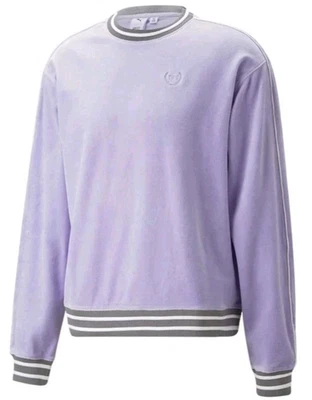 Sudadera PUMA X NIPSEY HUSSLE Way Crew TMC Vivid Violet XXL NUEVA $125 2XL Foto 1 de 4