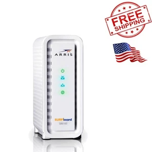 Fast 16x4 SB6183 Cable Modem - 1 Gbps Port, Compatible with Comcast, Spectrum - Picture 1 of 11