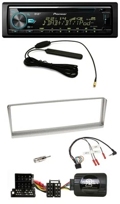 Pioneer CD MP3 Lenkrad DAB USB Autoradio für Alfa Romeo 156 2002-2003 silber - Bild 1 von 4