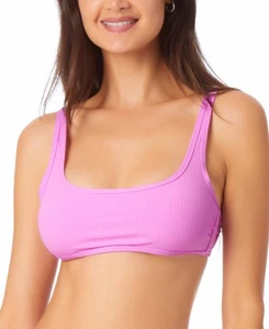 Womens Ribbed Adjustable Bikini Swim Top 195609120768 [L] RT $19.99 #2 - Picture 1 of 1