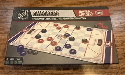 НХЛ официальный Монреаль Канадиенс коллекционный набор шашек новый запечатанный Habs  - Изображение 1 из 3