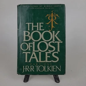The Book of Lost Tales Part 1 by JRR Tolkien 1984 1st American Edition BCE HCDJ - Picture 1 of 11